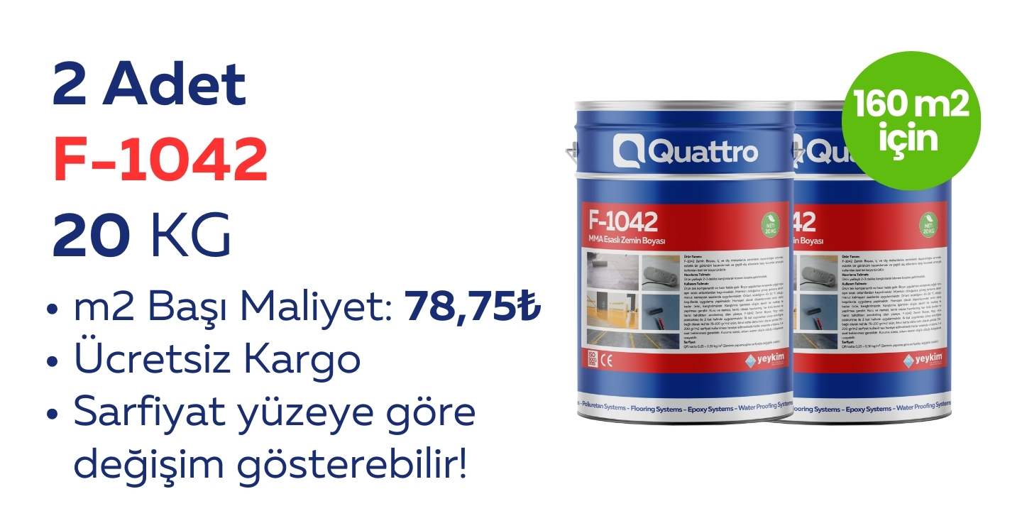 2 ADET 20 KG Zemin Boyası